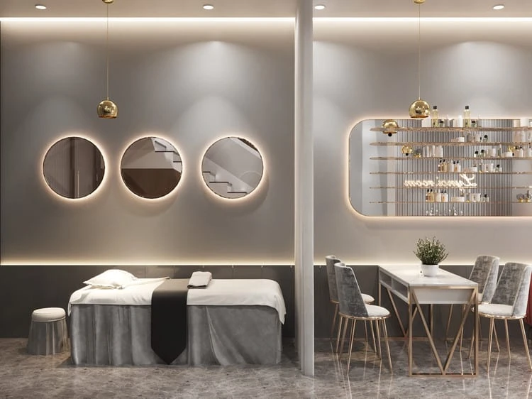 thi công spa