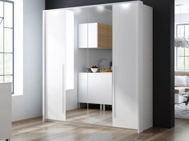 Tủ đựng quần áo có gương