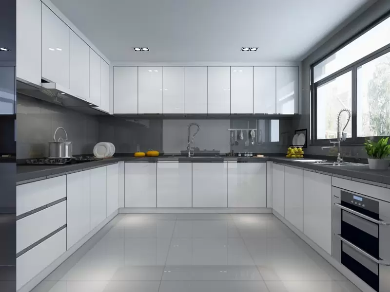 Cách tính kích thước tủ bếp chữ U