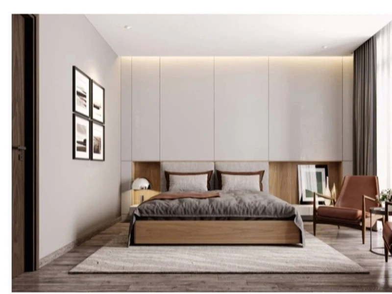 Giường ngủ công nghiệp kiểu nhật hiện đại