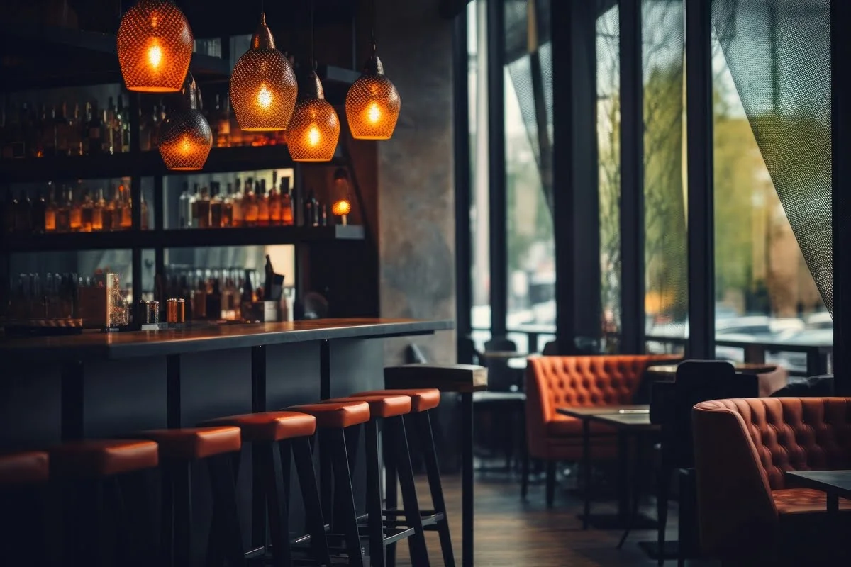 Quầy thu ngân quán bar đẹp