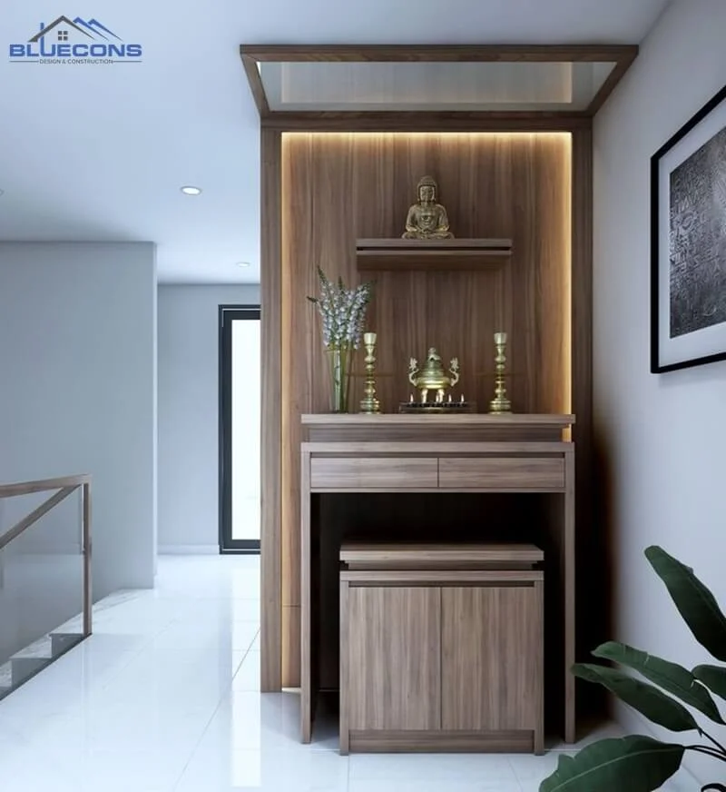 Tủ thờ gỗ công nghiệp độ bền cao