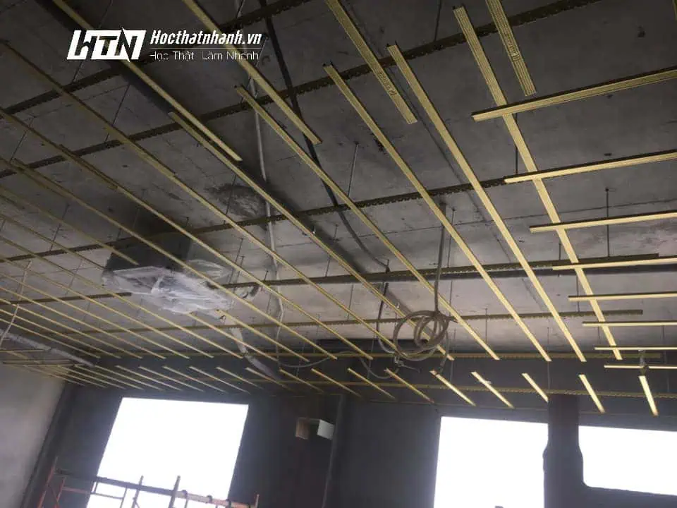 Quy trình nghiệm thu trần thạch cao