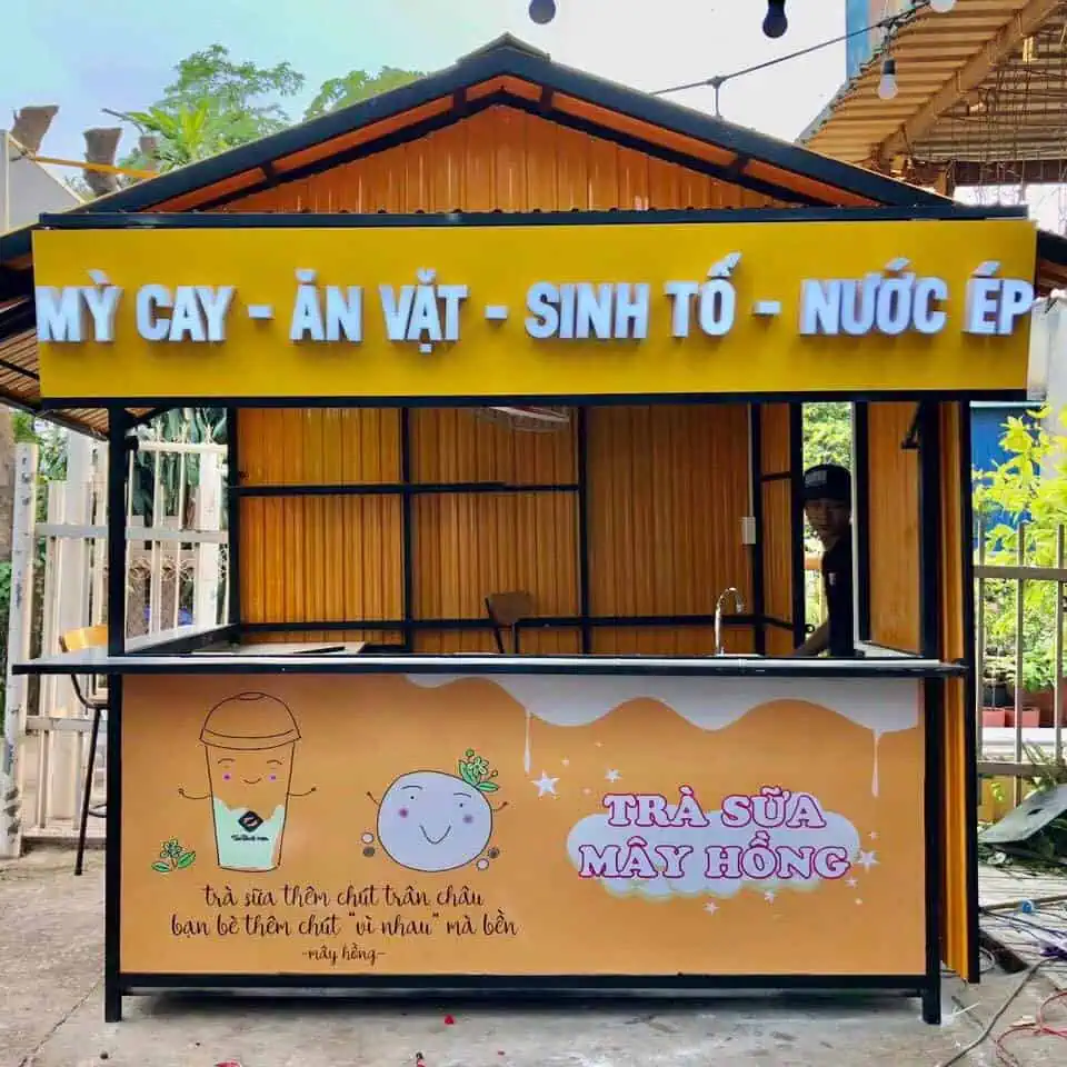 Thiết kế kiot bán hàng