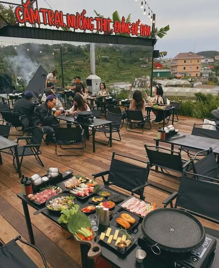 Mẫu thiết kế quán nhậu truyền thống