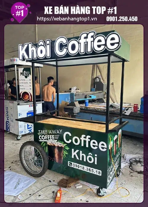 Xe cà phê mini
