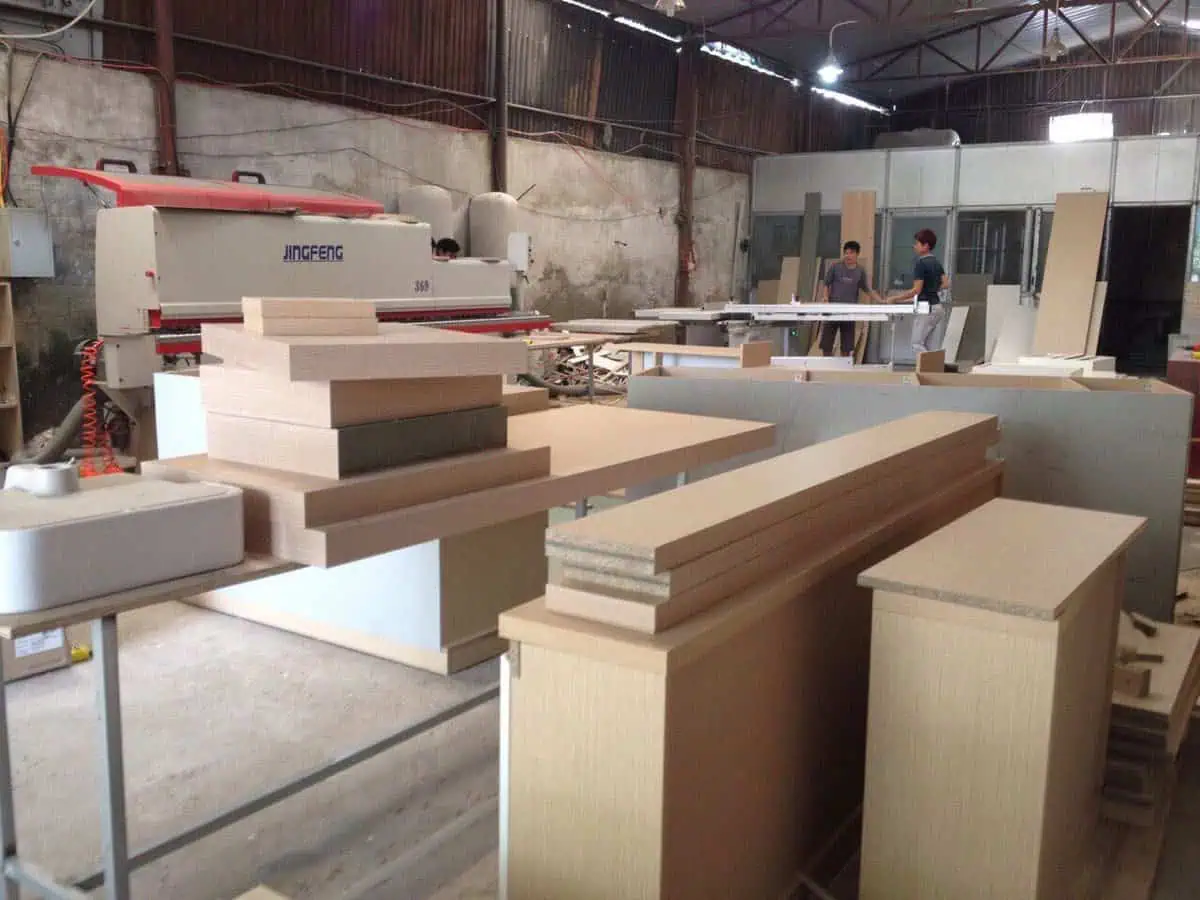 xưởng gia công nội thất